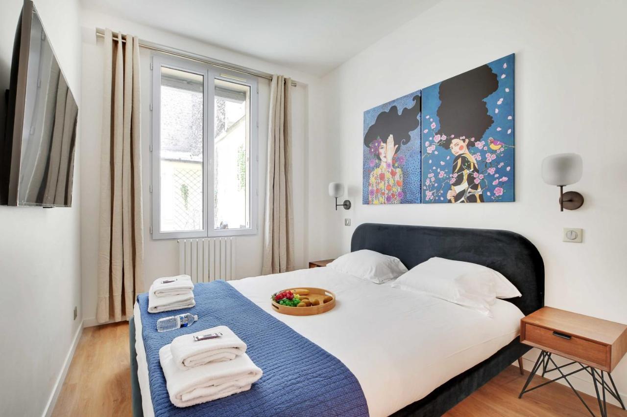 Amazing Apartment 2Br6P - Sacre Coeur Montmartre Parijs Buitenkant foto